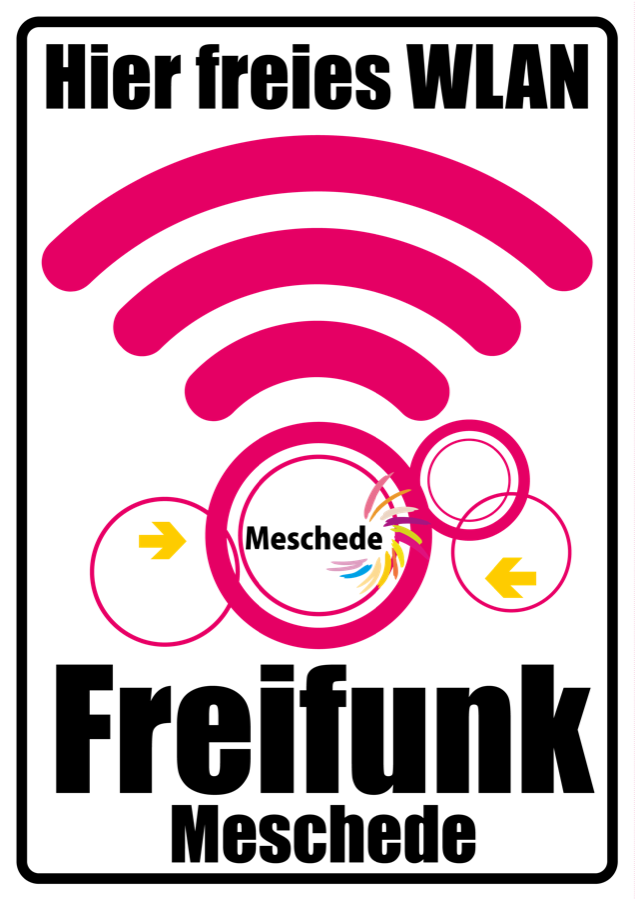 Hier gibt es Freifunk Meschede